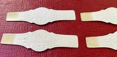 4 Vintage 1920s Cuban Gold Cigar Bands – New Old Stock MINT – Unused Labels