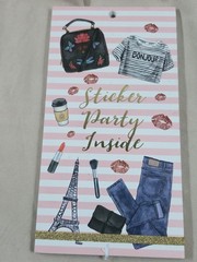 Fashion Paris Travel Scrapbook Stickers Journal Planner Embellishments New