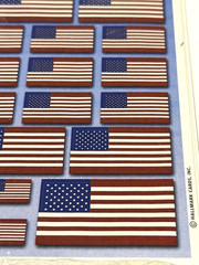 Hallmark Heartline American Flag Stickers Patriotic Independence Day July 4 NEW