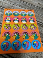 Scratch N Sniff Orange Stickers 3M