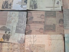 100 Pc Scrapbooking JJ Craft Ephemera Papers Vintage Art Collage Revisited