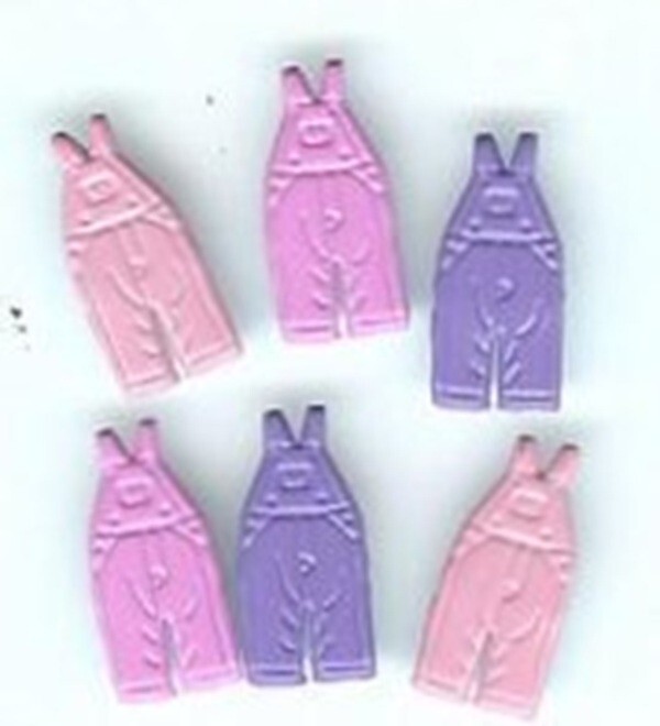 OVERALL SCRAPBOOKING DECORATIVE BRADS EYELET OUTLET 8 PCS 3 COLORS