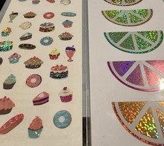 YOU CHOOSE Mrs. Grossman Food Limited Edition Sticker Packs 2 Sheets Each