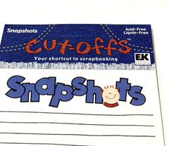 EK Success Cut-offs Snapshots Photos Camera Film Selfies Family EKCT039 USA NOS
