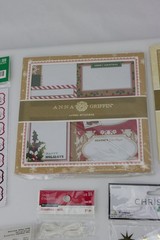 Anna Griffin / Recollections Holiday Tags and Stickers Large Mixed LOT