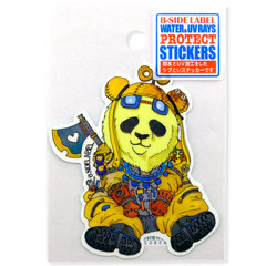 Steampunk Panda ✦ B-Side Label Sticker