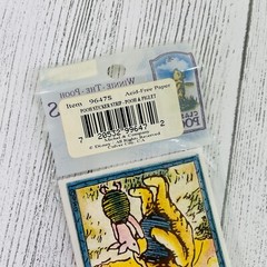 NEW Vintage Classic Winnie the Pooh & Piglet Honey Pot Sticker Sheet 6 Stickers