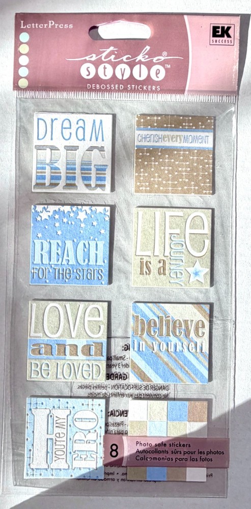 Reilly Wiley Inspiration Stickers Scrapbooking Gems Card Journal Sticko