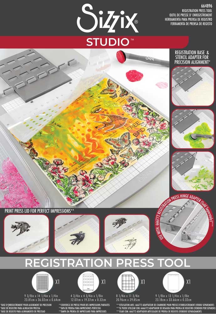 SIZZIX STUDIO -REGISTRATION PRESS TOOL – #666771