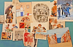 LOT 100 pc Vtg FAMILY CHILDREN Ephemera Pack Junk Journal Scrapbook Print Ads