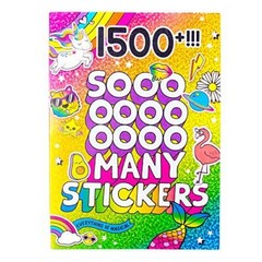 1500+ Stickers Kawaii Y2K Sticker Book with Positivity Quotes Sweet Treats Un…