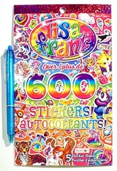 Lisa Frank Stickers Scrapbooking Card Journal Planner 5 sheets