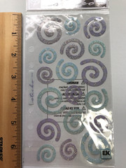 EK Success Jolee’s Sticko Purple Flowers Scrapbook Stickers Lot Dragonflies