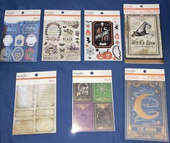 Recollections Halloween Themed Sticker Sheet Packs or Paper Pads YOU CHOOSE