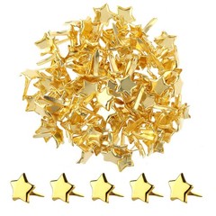 100pcs Split Pins, Metal Fasteners Mini Brads, 10mm x 8mm Round Scrapbooking …
