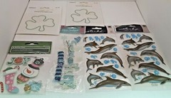 Multi-Theme Scrapbooking Stickers Lot of 38 packs | X-Mas | Winter Fall | MH