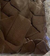 New Martha Stewart Photo Corners Adhesive Brown Ribbon White Embossed Set Of 2