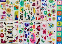 400 Stickers Mxd Themes Hello Kitty Sanrio Friends Care Bears Rainbow Stars Dino