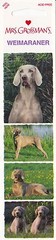 Mrs. Grossman’s Top Dog Stickers – Weimaraner – 4 Stickers – 1 Strip