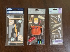 Jolee’s And Stickopotamus Stickers Lot of 3 Tools Construction Painting New