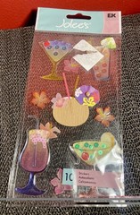 Stickers Beach Style Lot Scrapbooking Sticker Sheets Set Vacation Summer