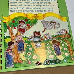 Vintage 1983 Cabbage Patch Kids Puffy Sticker Book Diamond Toys Used Stickers