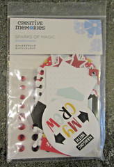 Creative Memories SPARKS OF MAGIC Embellishments NEW-Die cuts, gemstone NEW