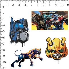 TRANSFORMERS RISE OF THE BEASTS VARIETY DIE CUT VINYL 9 CT STICKER PACK