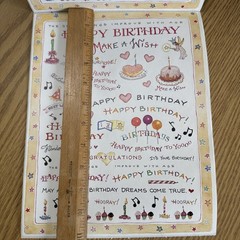 Susan Branch Happy Birthday OVERSIZE 11″ x 8.75″ Sticker ROLL – RHTF Stickers