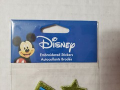 NIP Disney Embroidered Stickers Mickey Mouse Oh Boy Disneyland Disney World