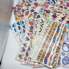 Huge lot of Stickopotamus scrapbook stickers mixed themes Summer Cowboy