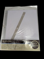 Scrapbooking Lot,25 Sheets of Asst. Paper, Refill Pages, 626 Item Kit. See Pics