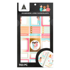 Capitol Chic Design Sticker Book~903 pc set~Outstanding! Quick Ship!