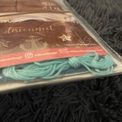 Sealed Creativity At Sea Faux Leather Tech Organizer Roll New