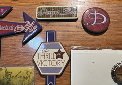 Scrap Booking Embelishments. Assorted Sentiments. Stickers (C1B57)