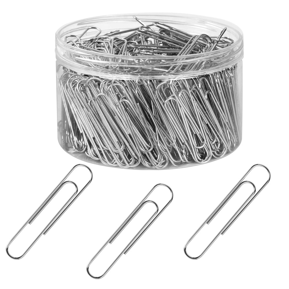 280 Pcs Large Paper Clips, 2 Inch Jumbo Paper Clips, Silver Paperclips, Stain…