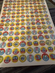 PAPER MAGIC GROUP DR.SUESS STICKER BOOK 516 STICKERS