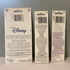 Vintage Sandylion Disney Winnie The Pooh Eeyore Piglet & Tigger Stickers Set
