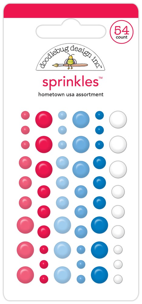 Hometown USA Sprinkles Stickers