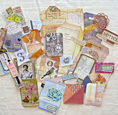 50 Pieces Junk Journal Supply Ephemera Vintage Modern Lot Paper Unique Mystery