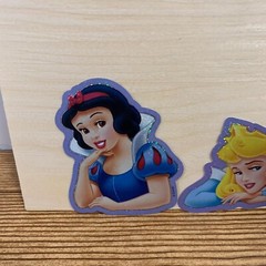 Sandylion Disney Princesses Vending Machine Stickers Snow White Aurora Belle