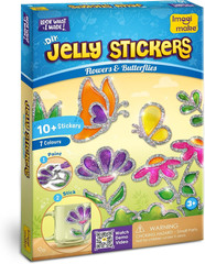 DIY Jelly Stickers – Ocean | 3D Gel Stickers Craft Kit for Kids | Window, Bottle