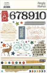 SS Rub-on Stickers Rustic Legend The Man Vintage Vibes Camera Strong Deer #’s