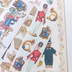 John Grossman Gifted Line Sticker Sheets Victorian Baby Wedding Toys – 11 Sheets