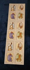 Vintage Michel Classic Pooh Winnie The Pooh Sticker Lot Tigger Eeyore