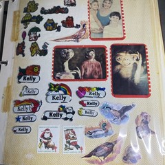 2500+ Stickers Vintage 80s Puff Scratch N Sniff Binder 48 Pages Front & Back 🔥