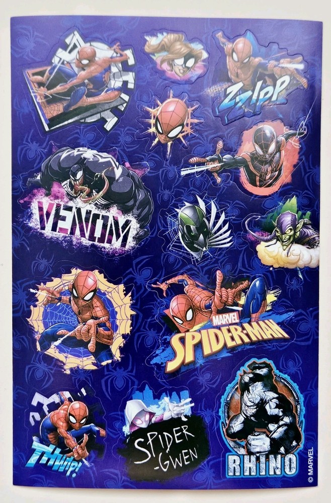 Marvel SPIDEY Sticker sheet