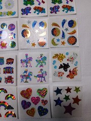 Huge Holographic Mixed Lot Vintage Sandylion Stickers Mods