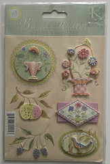 5 Pack Lot Dimensional Embellishments/Stickers for Scrapbooking/Paper Crafting