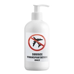 2×3 Inch Surface Transportation ONLY DOT Warning Labels Stickers Total 300